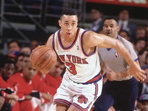 ユーイングと並び1990年代のニックスの象徴的存在だったスタークス　photo by Getty Images