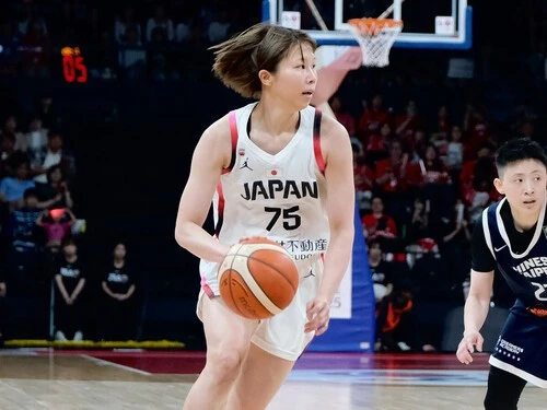 東京五輪代表の25歳・東藤なな子も試験的にPGの役割を任された　photo by Kaz Nagatsuka