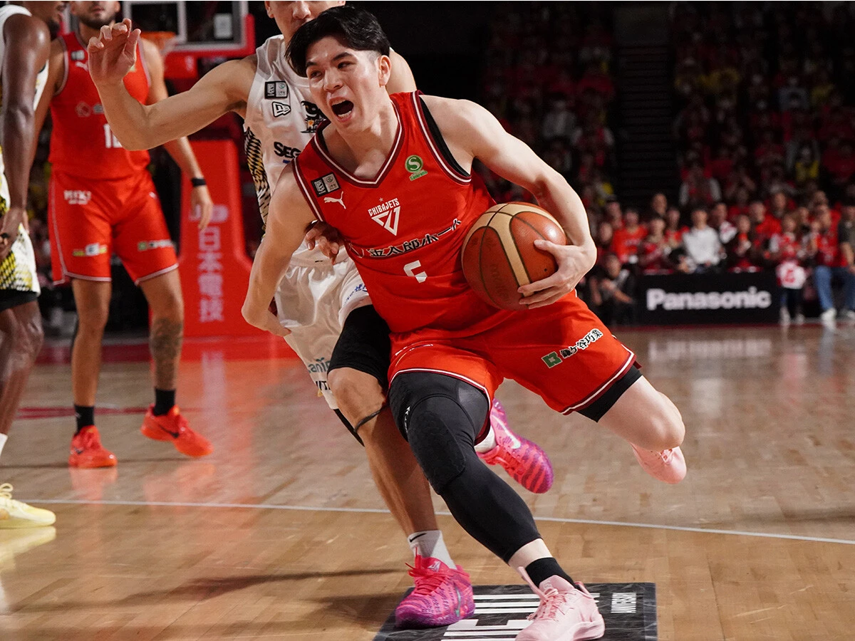 積極的なドライブを見せる瀬川琉久 photo by Yutaka Makino