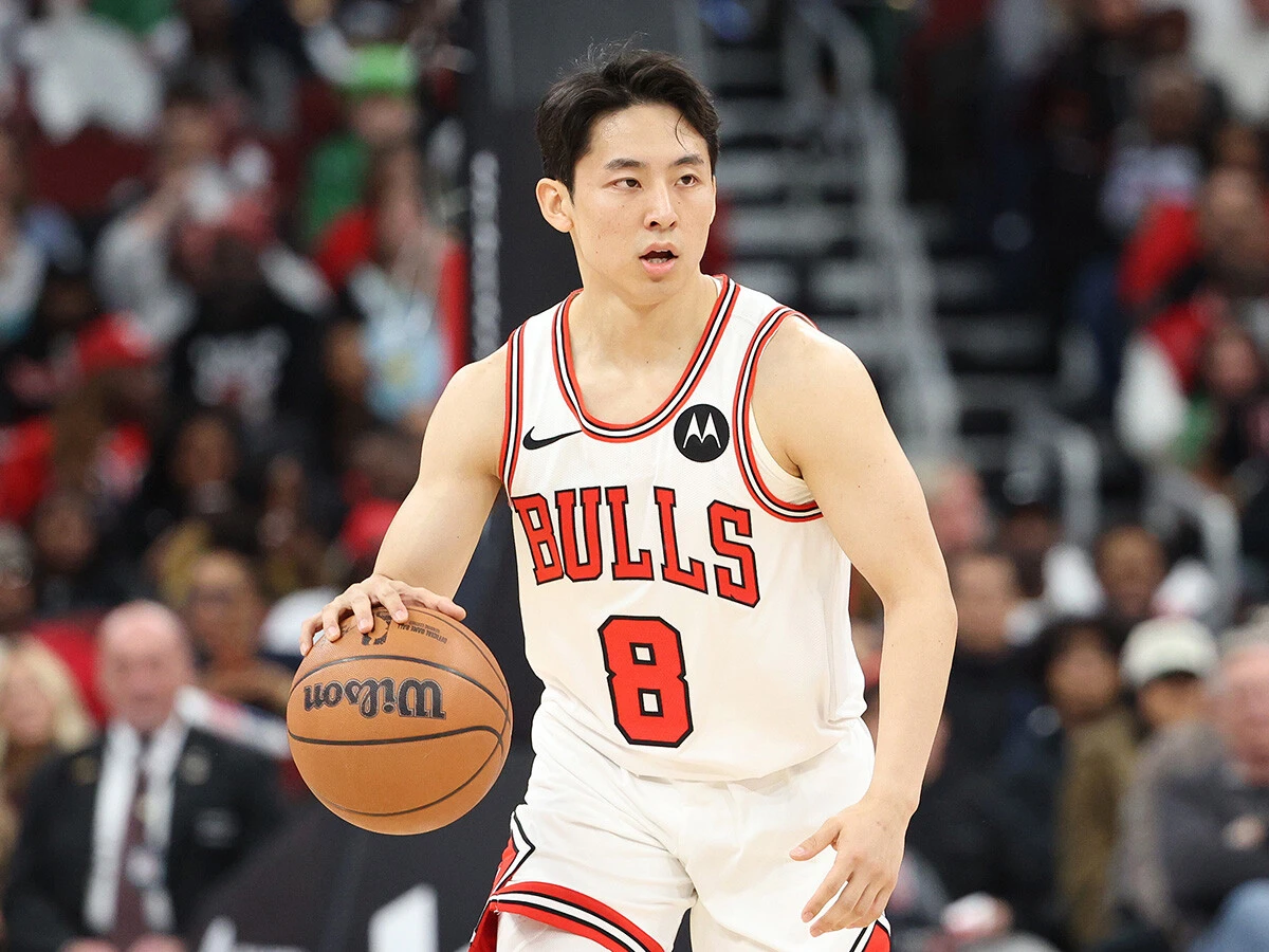 シカゴ・ブルズで2年目のNBA挑戦を終えた河村勇輝 photo by Getty Images