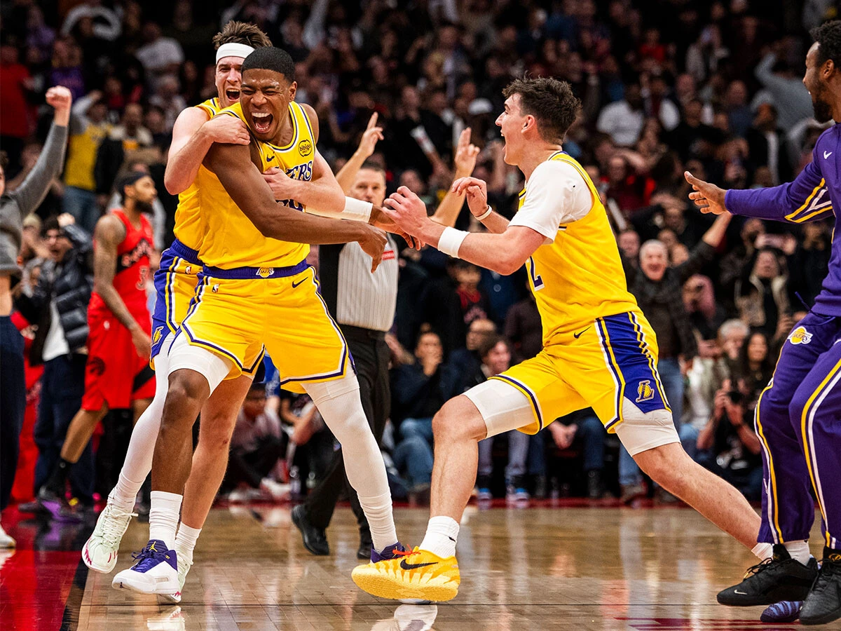 　昨年12月４日のラプターズ戦でのブザービーターは大きなハイライトに　photo by Getty Images