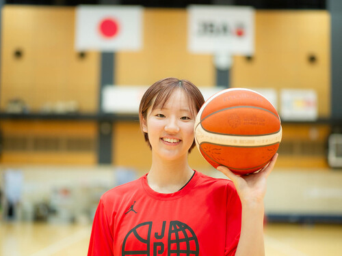 ９月のワールドカップを前に語ってくれた田中こころ選手　photo by Kazuhiro Igarashi