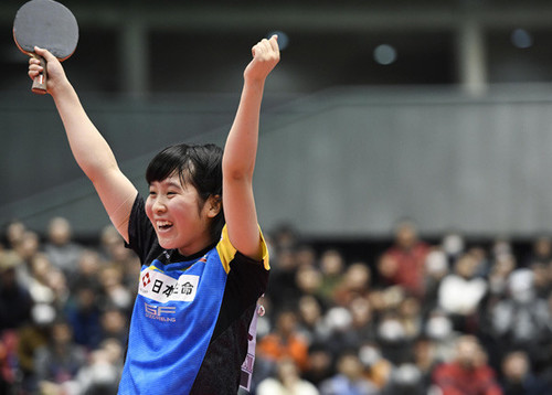 全日本卓球女子シングルスを史上最年少で制した平野美宇
