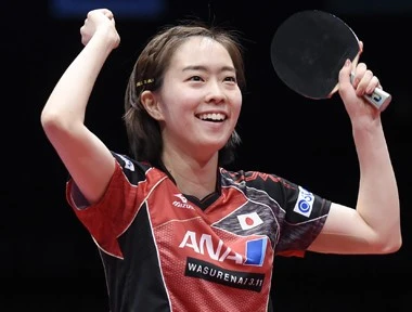 石川佳純 苦手な韓国カットマンを撃破 次は世界卓球で中国勢に勝つ その他球技 集英社のスポーツ総合雑誌 スポルティーバ 公式サイト Web Sportiva