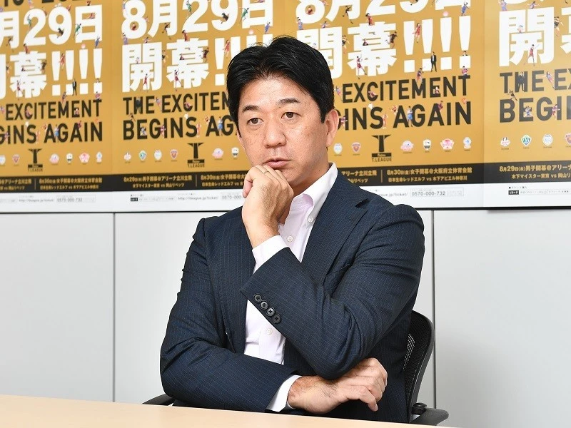 Tリーグ松下チェアマン、2年目の構想。「今はまだベンチャー企業」