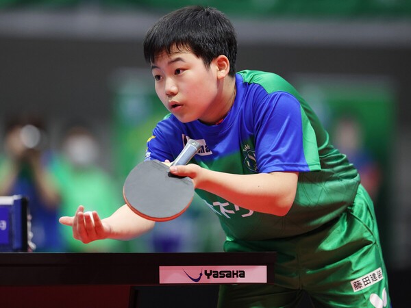 卓球世界ユース３冠を達成するなど、今後の成長が期待される14歳の松島輝空（まつしま・そら）