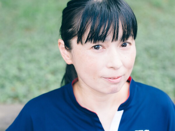 松井千夏に美人アスリートブーム時代の話を聞いた　photo by Sano Miki