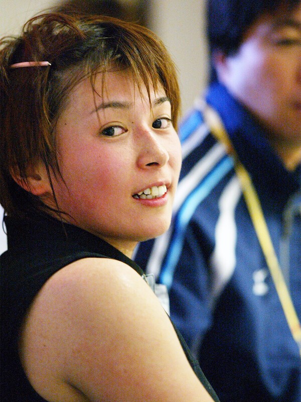スカッシュがまだ世に広く知られていなかった22年前の頃　photo by AFLO