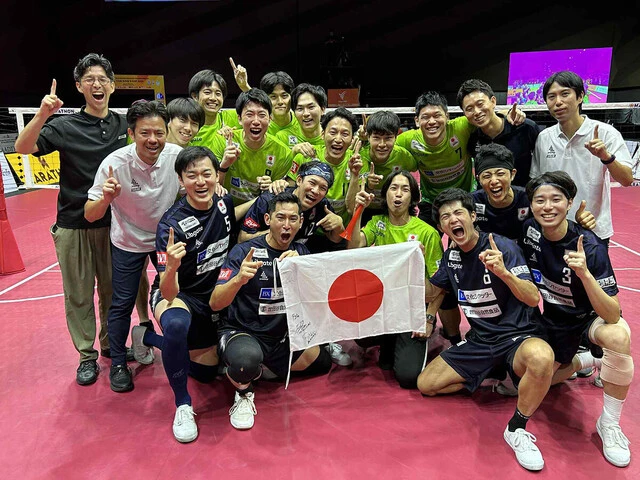 世界選手権で優勝したセパタクロー男子日本代表