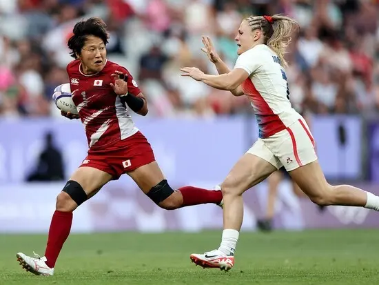 パリオリンピックで活躍する中村知春　photo by Getty Images