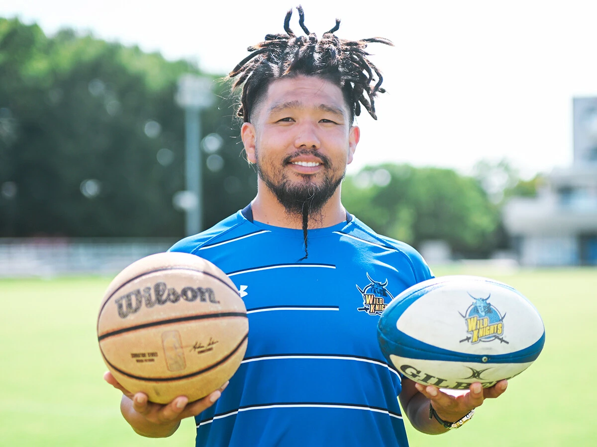 堀江翔太はバスケでも才能を開花させたのだが......　photo by Shiga Yuka