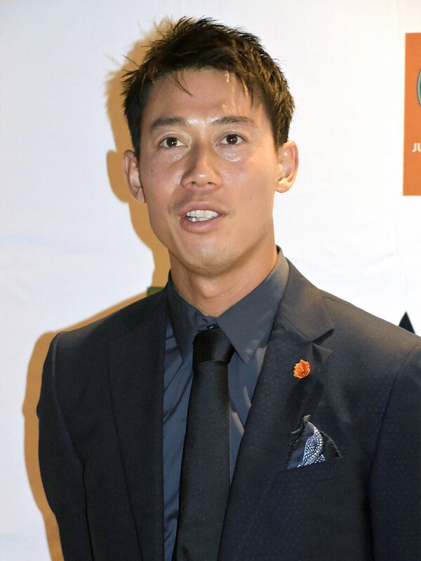 錦織圭がジュニア時代の思い出を振り返る　photo by Kyodo News