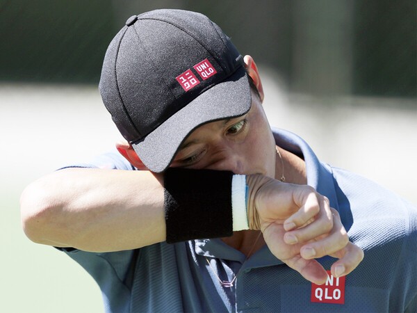 錦織圭は次のマイアミ・オープンでスライスを打てるか　photo by Getty Images