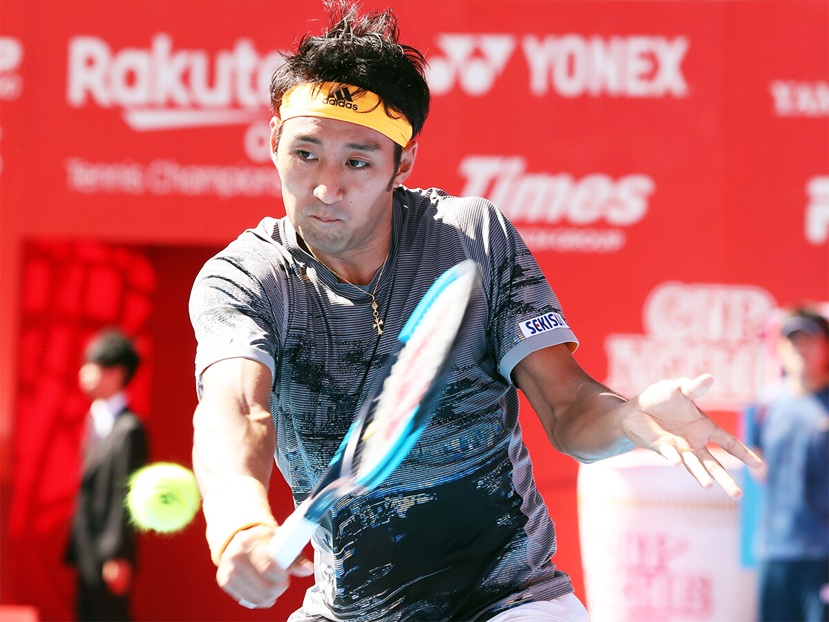 錦織圭のアドバイスで待望のトップ100入り　内山靖崇「もらったメッセージは、悩んだ時に元気が出るおまじない」