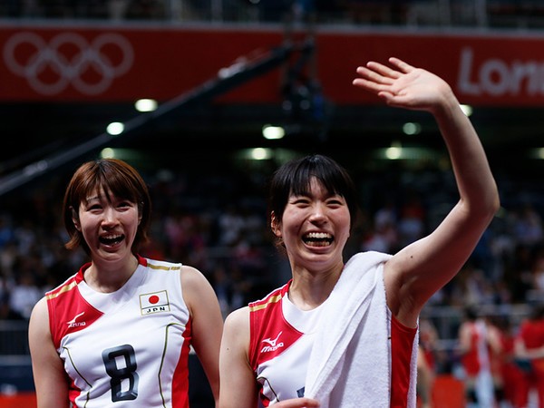 チーム最年少の22歳ながら、日本の28年ぶりの快挙に貢献。左は狩野舞子　 Photo by Michi Ishijima