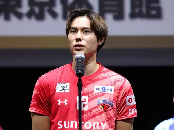 髙橋藍がサントリーでプレーすることでも話題のSVリーグ　photo by 長田洋平/アフロスポーツ
