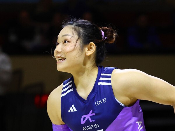 本来はリベロも、オースティンではさまざまな形で起用されている井上