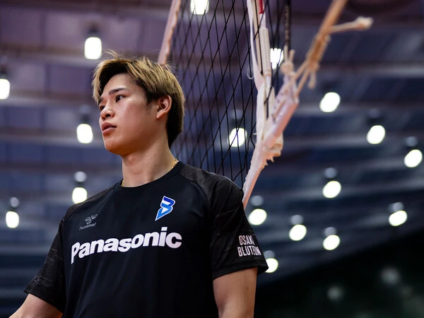 １年目のSVリーグについて語った西田　photo by Tatematsu Naozumi