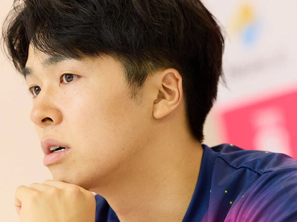 「とにかく結果を残すしかない」と意気込みを語る後藤陸翔　photo by Shogo Murakami