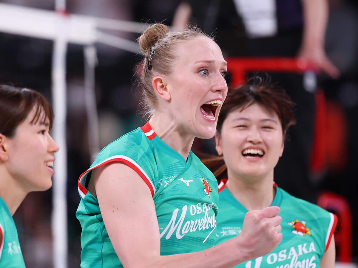 SVリーグ女子１年目を盛り上げた外国籍選手５人　強豪国の一線級がズラリ