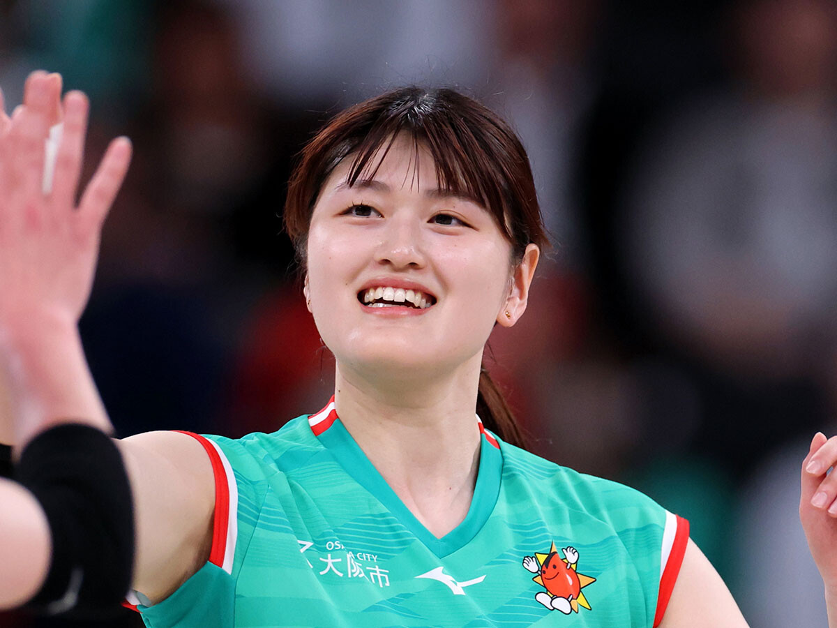 【女子バレー】大阪マーヴェラスの大山遼が振り返る、日本代表のエース佐藤淑乃との出会い　大学時代に「ふたりで攻撃を担っていこう」