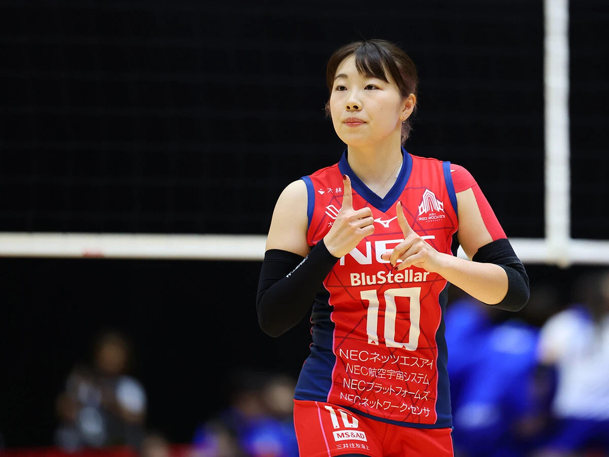 【女子バレー】中川つかさが３度目の日本代表で徹した役割「チームを元気にしようと意識していました」