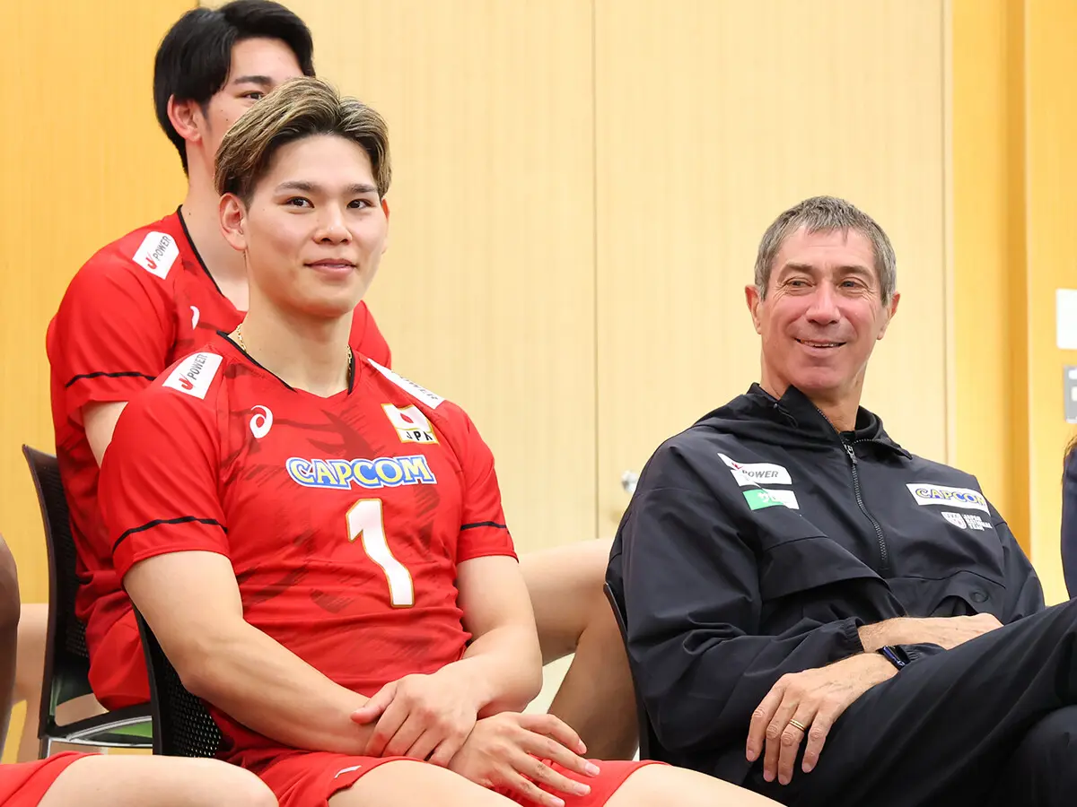 【バレーボール男子日本代表】ロス五輪メダル獲得に向けての第一歩「すべての国際大会で表彰台を獲りにいく」