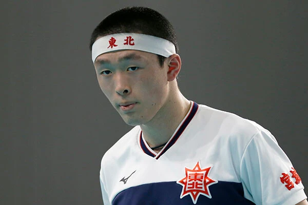 東北高校時代に春高バレーに出場した小野寺　photo by アフロスポーツ