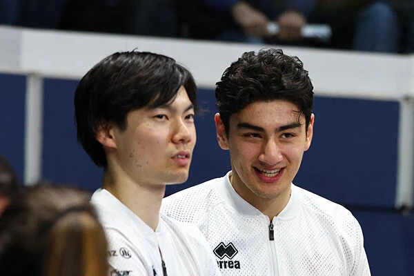 チームメイトである大塚（左）も大きな支えに