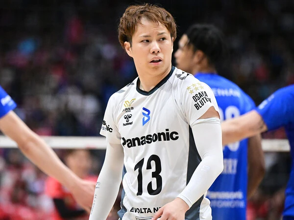 第１戦を落とした後に２連勝して逆転でSVリーグ決勝を制した大阪ブルテオンの山本智大　photo by AFLO SPORT