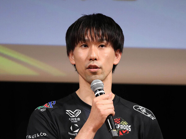ウルフドッグス名古屋で10年以上プレーする山田脩造　photo by スポーツ報知/アフロ