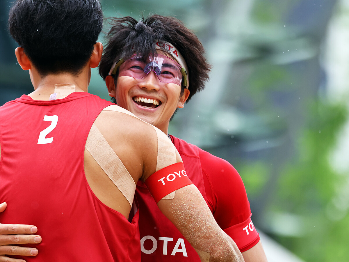 水町泰杜は黒澤孝太とのペアでアジア競技大会の出場権を獲得　photo by Kosuke Sakaguchi