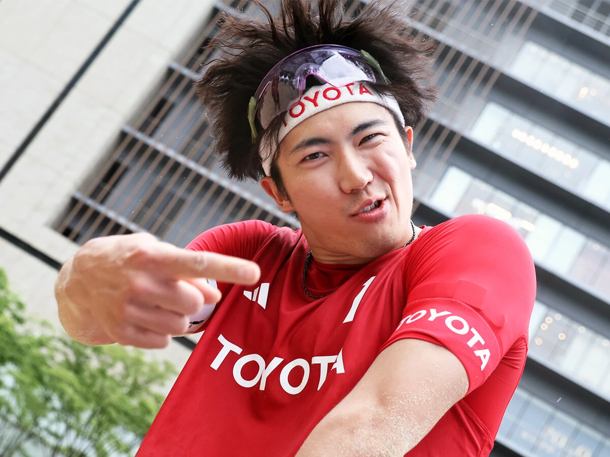 「もっともっとビーチバレーの試合がしたい」と語る水町泰杜　photo by Kosuke Sakaguchi