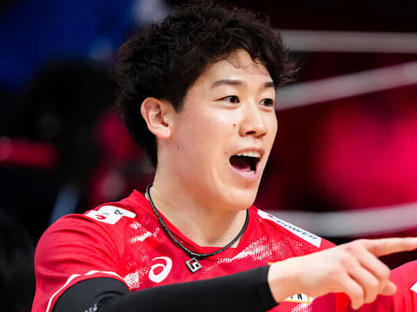 キャプテンとして日本代表を牽引する石川祐希 photo by FIVB