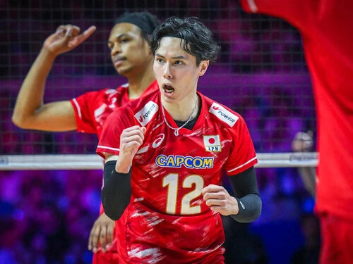 ロス五輪への出場をかけてアジア選手権に挑む髙橋藍 photo by FIVB