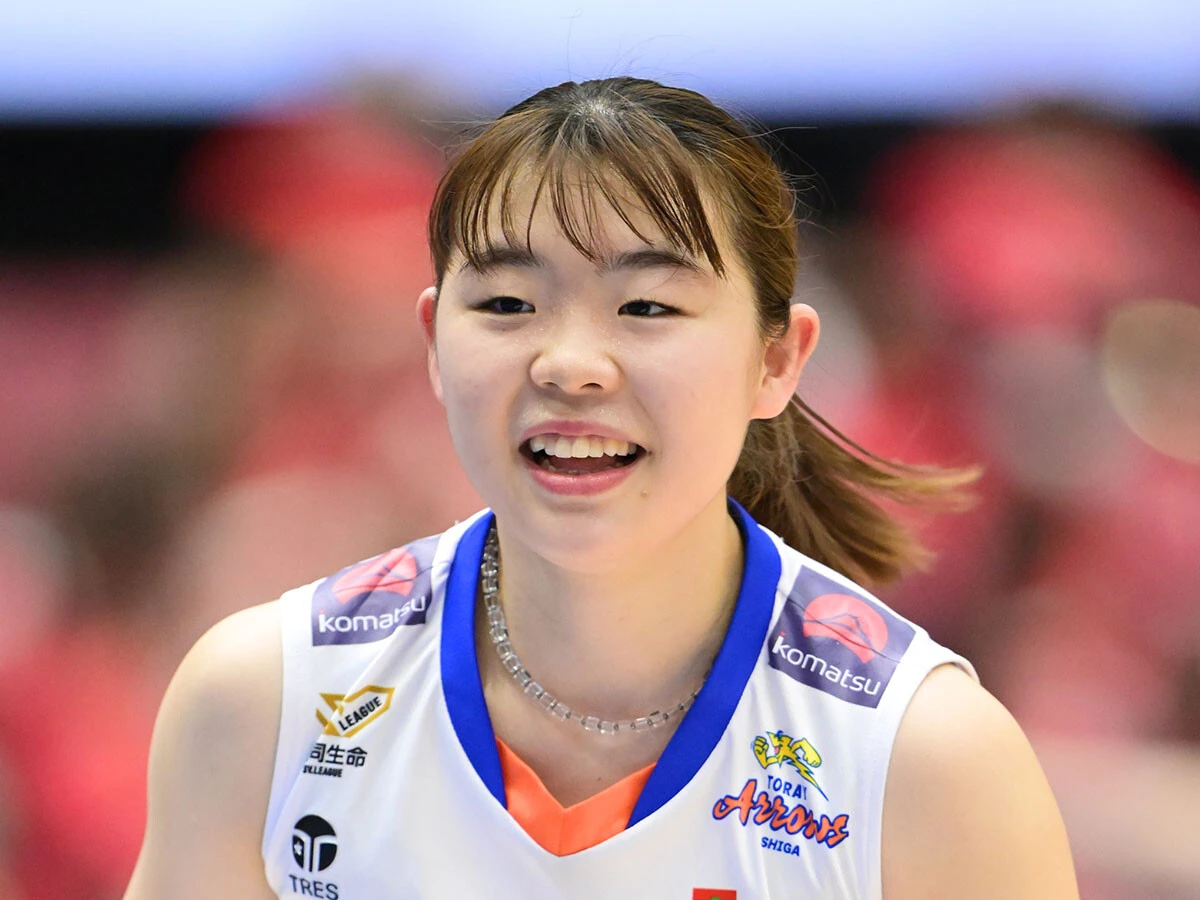 【女子バレー】東レ滋賀の結束美南が語る、秋本美空を見て抱いた"決めないといけない立場"の意識「言い訳できない」