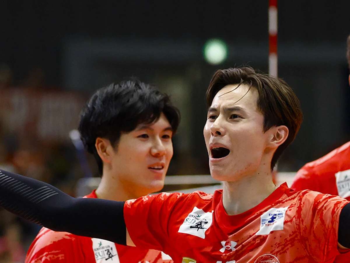 【男子バレー】髙橋藍が語る「エースの役割」 最後の１点を取りきりサントリーサンバーズ大阪を決勝へ