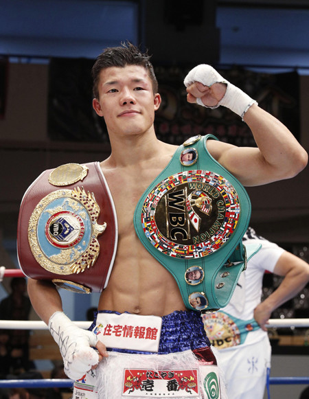 2018年11月にWBC世界スーパーバンタム級の暫定王座を獲得した亀田和毅