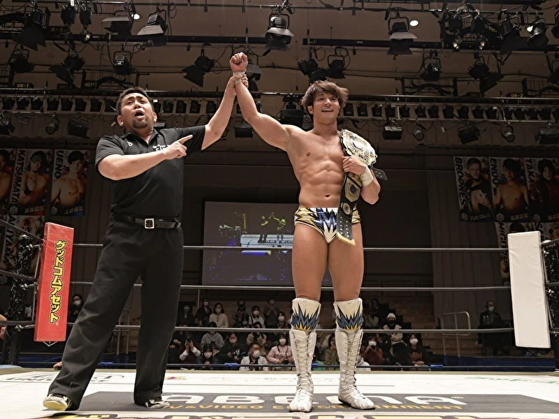 上野勇希は新時代のイケメンプロレスラー サウナで試合のイメージも整える 格闘技 集英社のスポーツ総合雑誌 スポルティーバ 公式サイト Web Sportiva