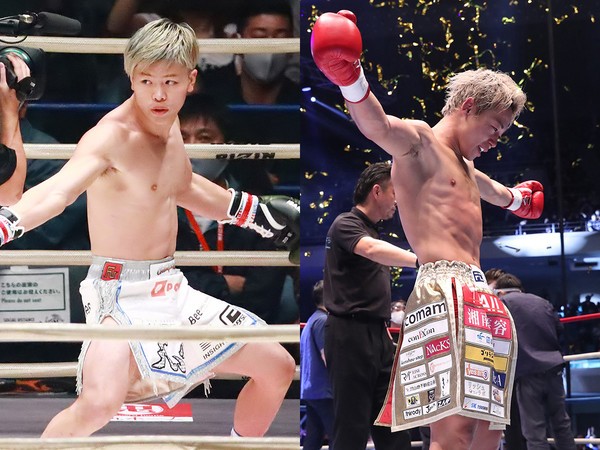 対戦が熱望される那須川天心（左）と武尊（右） photo by Nikkan Sports/AFLO Tokyo Sports/AFLO