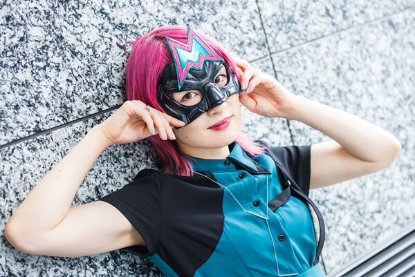 仮面をつけて闘う東京女子プロレスのハイパーミサヲ