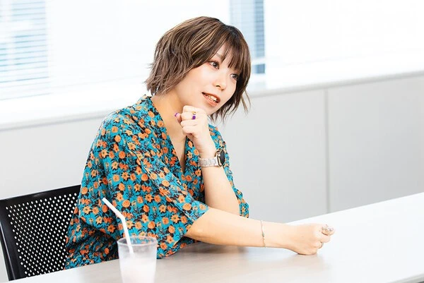プロレスラーになってからの苦悩や喜び、今後について語った角田 photo by 林ユバ