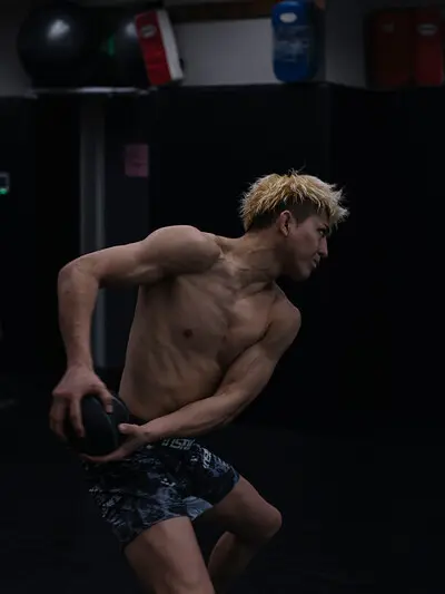 次戦に向けて体作りも順調な鈴木千裕　Photo by Ryosuke Hoshina