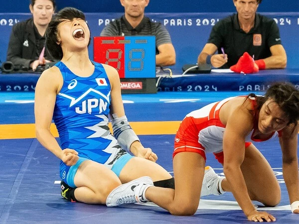 公式戦137連勝で五輪金メダルを獲得した藤波朱理　photo by Sano Miki