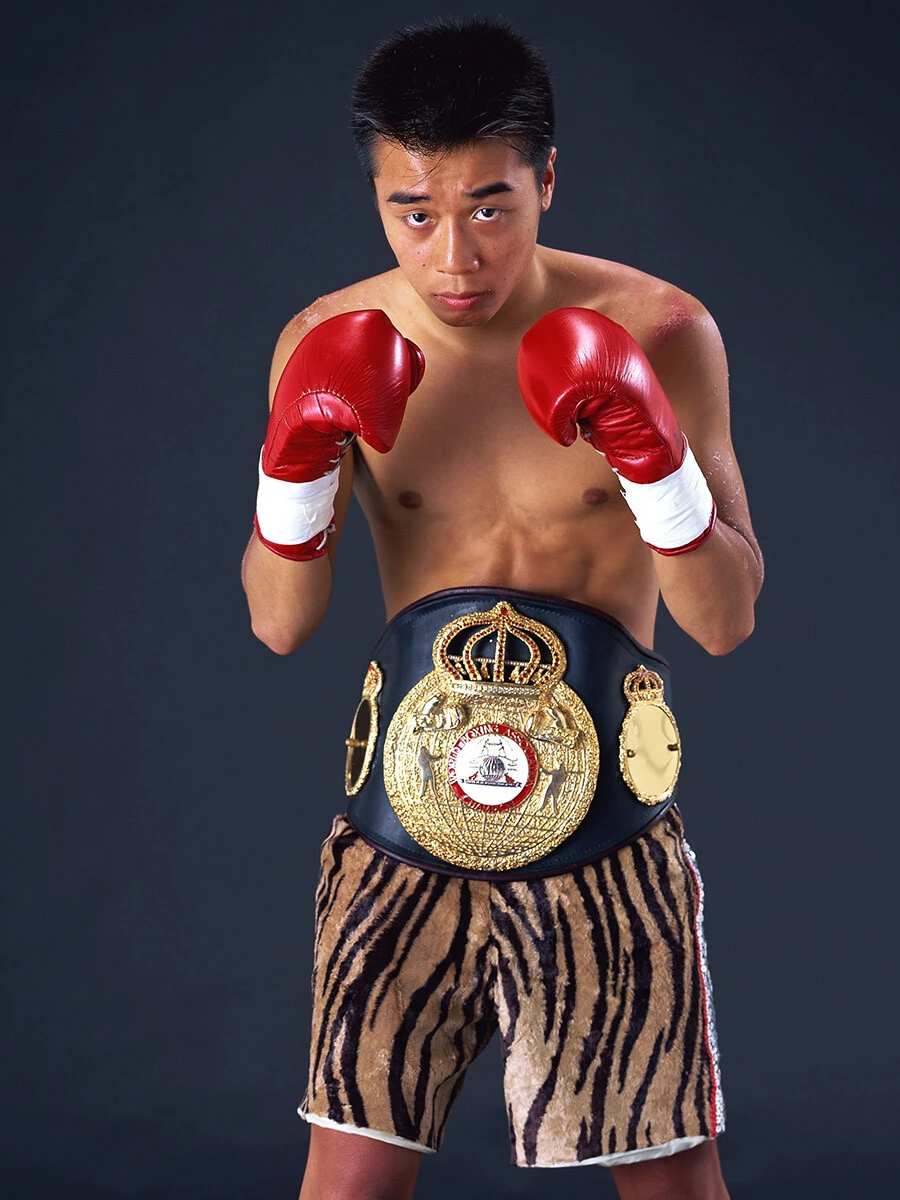 世界王者となった山口圭司は、「未完の大器」のままリングを去った印象が強い photo by AFLO