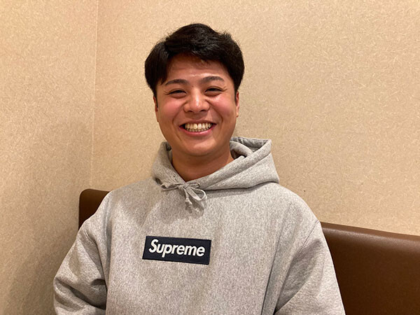 いつも笑顔を絶やさない龍人