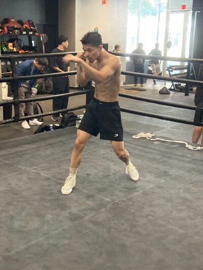 シャドー中の中谷