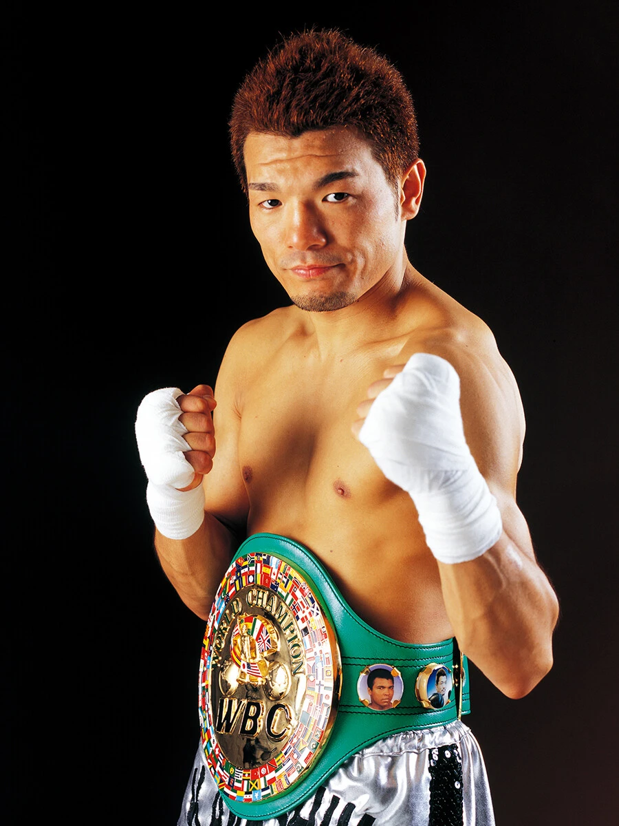 競技経験なしの素人から大橋ジム初の世界王者となった川嶋勝重　photo by Mikio Nakai/AFLO