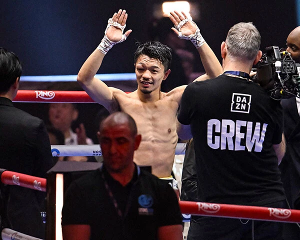 ５月の井上戦に向け、中谷はどれだけ成長できるのか　photo by Hiroaki Finito Yamaguchi