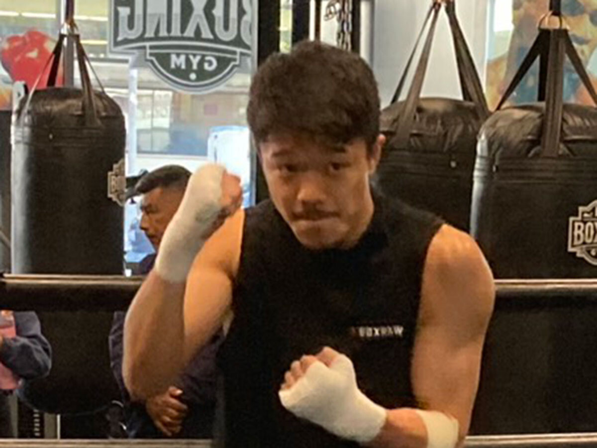 【ボクシング】中谷潤人が実感する「アメリカならではの環境」で成長　NBAの"KING"を見て再認識する基礎の大切さ